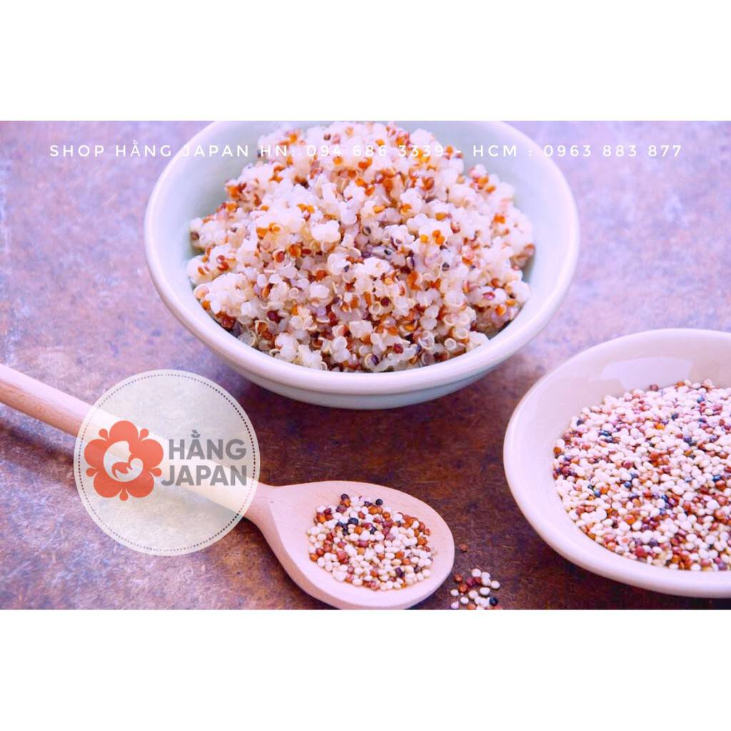 [chÍnh HÃng] Hạt Diêm Mạch (quinoa) Hỗn Hợp 3 Màu Hữu Cơ Sottolestelle 500gr 3