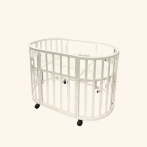 Cũi Oval Monmon cho bé sơ sinh tới 8 tuổi
