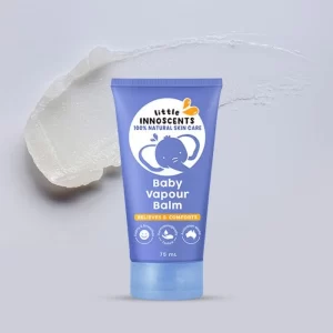 Dầu ấm ngực Organic Little Innoscents cho trẻ sơ sinh