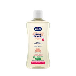 Dầu massage chiết xuất hạt bông Chicco Ý