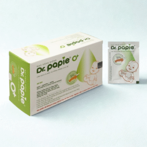 Gạc rơ lưỡi Dr Papie vệ sinh răng miệng cho bé