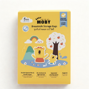 Hộp túi trữ sữa Moby 30 túi