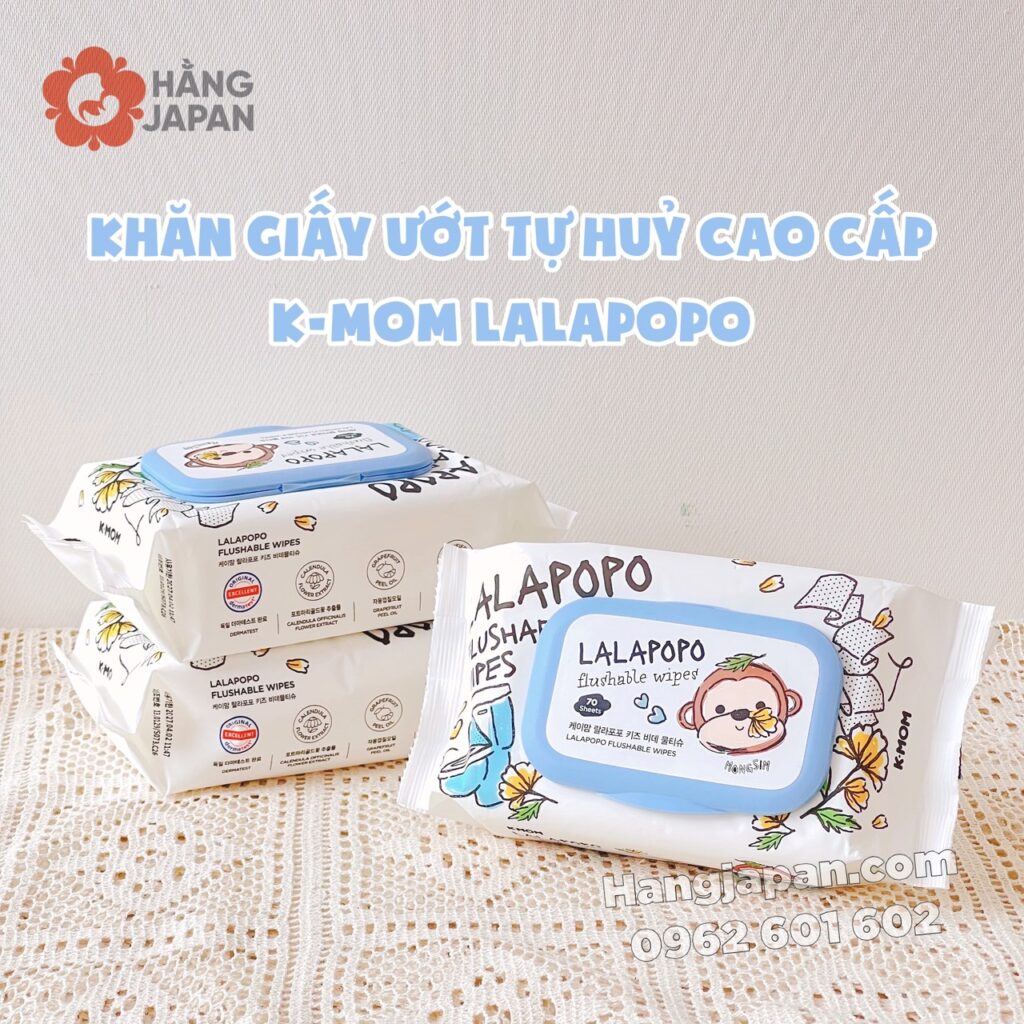 Khăn ướt Lalapopo K-mom cao cấp (70 tờ) Hàn Quốc 32 Khăn ướt Lalapopo K mom Cao Cấp (70 Tờ) Hàn Quốc (6)