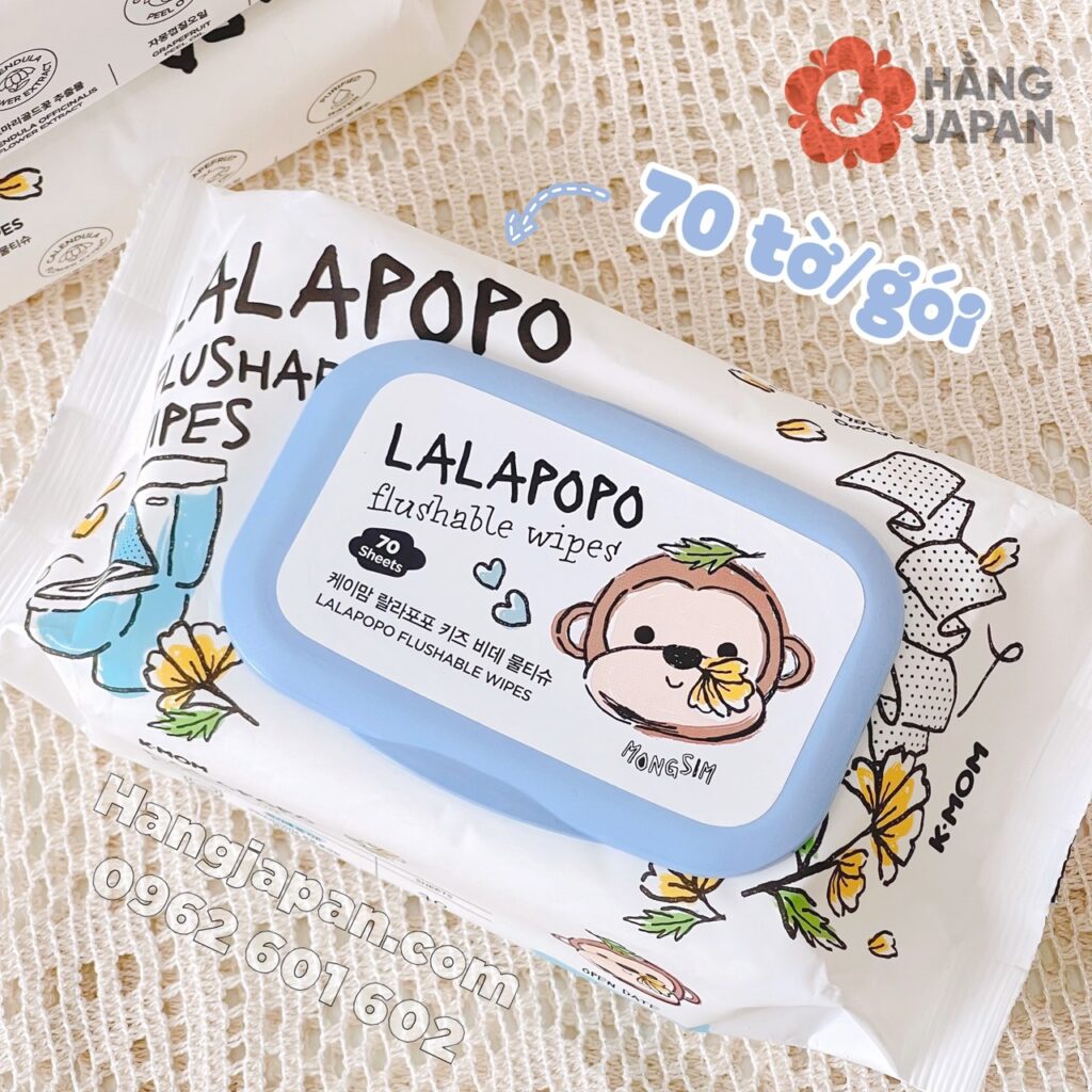 Khăn ướt Lalapopo K-mom cao cấp (70 tờ) Hàn Quốc 33 Khăn ướt Lalapopo K mom Cao Cấp (70 Tờ) Hàn Quốc (7)