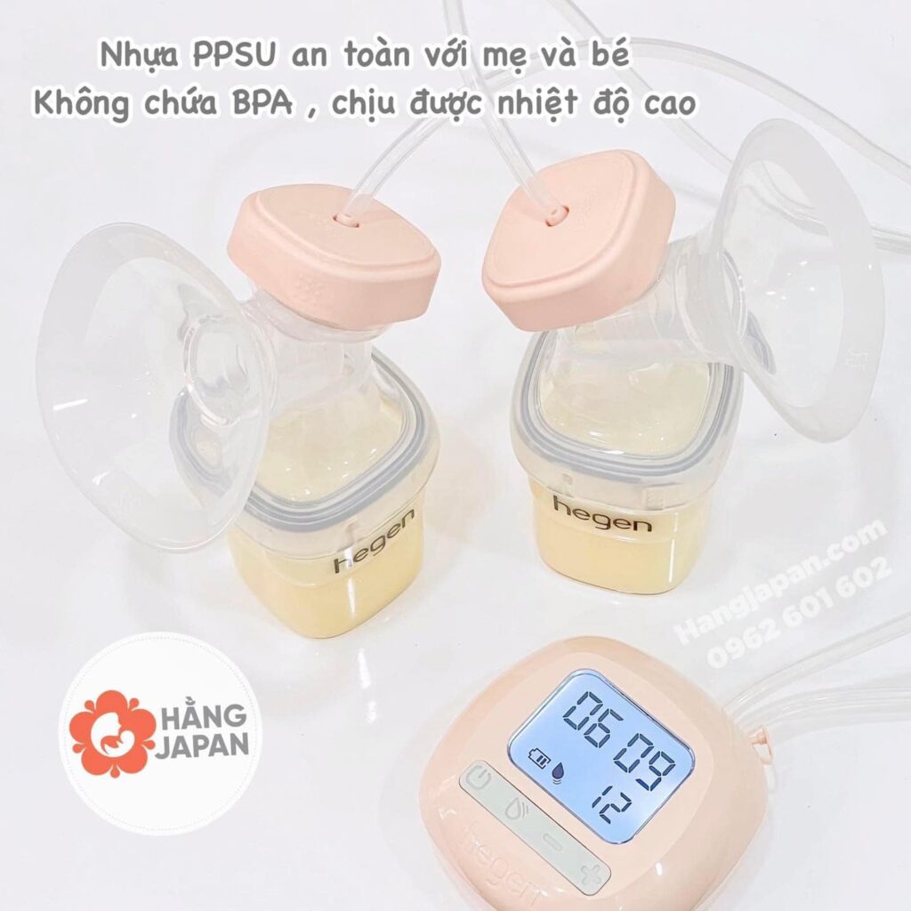 Máy hút sữa điện đôi cao cấp Hegen chính hãng 67 Máy Hút Sữa điện đôi Cao Cấp Hegen Chính Hãng (15)