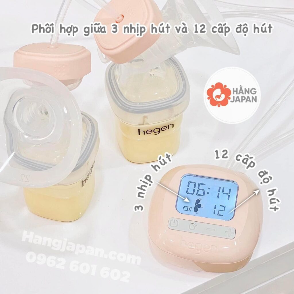 Máy hút sữa điện đôi cao cấp Hegen chính hãng 66 Máy Hút Sữa điện đôi Cao Cấp Hegen Chính Hãng (18)
