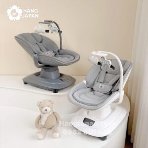 Nôi Ru Mastela màu trắng xám