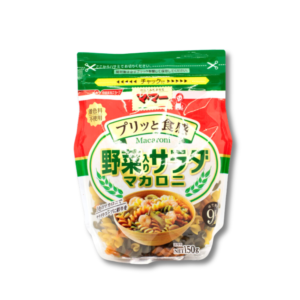 Nui xoắn rau củ Nissin Nhật Bản 9m+