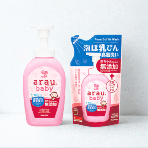 Nước rửa bình sữa ARAU BABY Nhật Bản