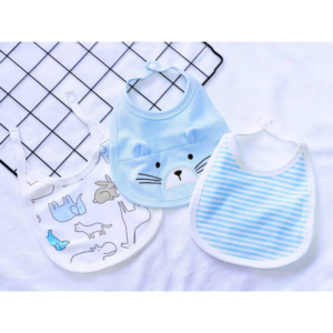 Set 3 Yếm MON'S CARE cho bé chính hãng