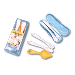 Sét 5 thìa nĩa EDISONMAMA cho bé từ 6 tháng