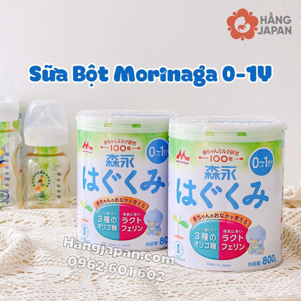 Sữa công thức Morinaga cho bé Hàng Nhật 11 Sữa Công Thức Morinaga Cho Bé Hàng Nhật (3)