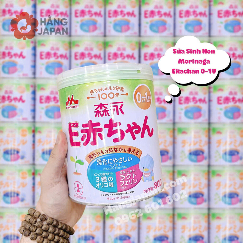Sữa tăng cân Morinaga Ekachan 0-1 (800g) 6 Sữa Tăng Cân Morinaga Ekachan 0 1 (800g) (1)