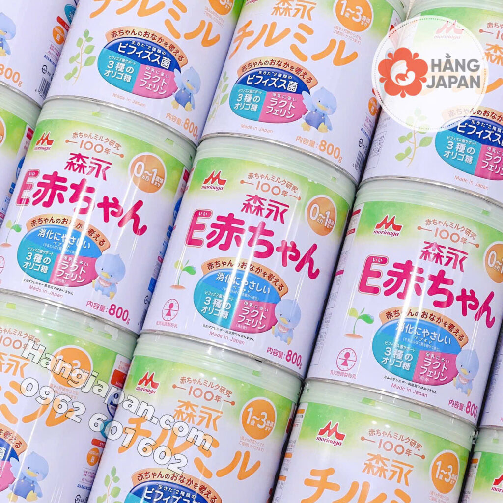 Sữa tăng cân Morinaga Ekachan 0-1 (800g) 7 Sữa Tăng Cân Morinaga Ekachan 0 1 (800g) (2)