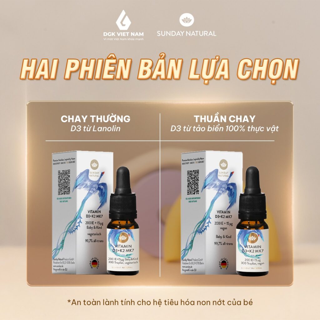 Vitamin D3 K2 MK7 Sunday Natural Đức 50 Vitamin D3 K2 Mk7 Sunday Natural Đức (13)