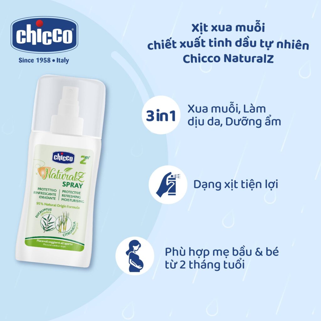 Xịt bảo vệ da chiết xuất tinh dầu tự nhiên Chicco NaturalZ 100ml 17 Xịt Bảo Vệ Da Chiết Xuất Tinh Dầu Tự Nhiên Chicco Naturalz 100ml (2)