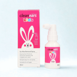 Xịt tan ráy Tai Cleanears Kids 30ml cho bé hàng úc