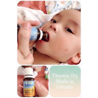Baby Ddrops Vitamin D3 Cho Trẻ Sơ Sinh 90 Giọt