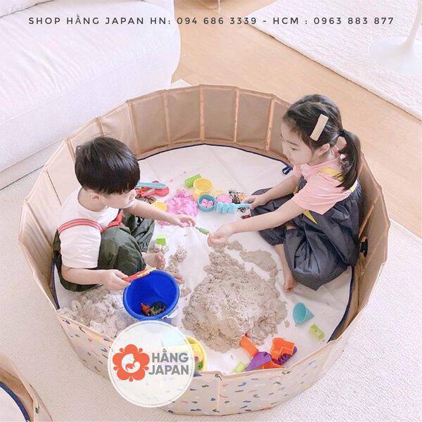 Bể Bóng Gấp Gọn Holla Làm Bể Bơi Quây Bóng Mini Cho Bé Với Set 100 Bóng 7