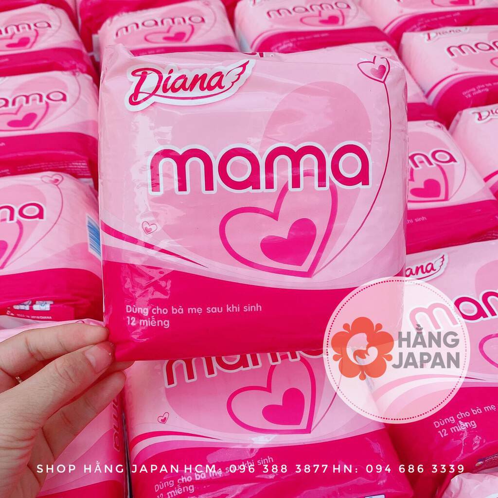 Bỉm Diana Mama 12 Miếng Dùng Cho Bà Mẹ Sau Khi Sinh 1