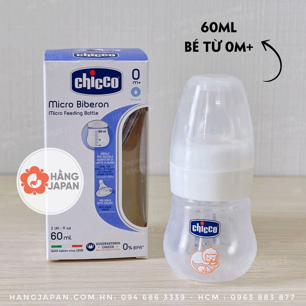 Bình Sữa Sơ Sinh Chicco Micro Sư Tử Nhí