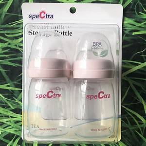 Bộ 2 bình trữ sữa Spectra 160ml có nắp đậy 2 Bộ 2 Bình Trữ Sữa Spectra 160ml Có Nắp đậy