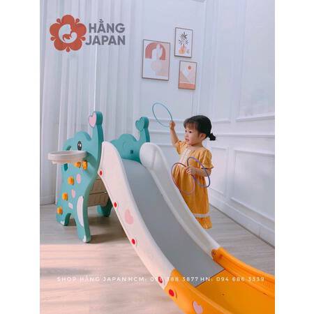 Cầu trượt Honper hình con voi hàng chính hãng