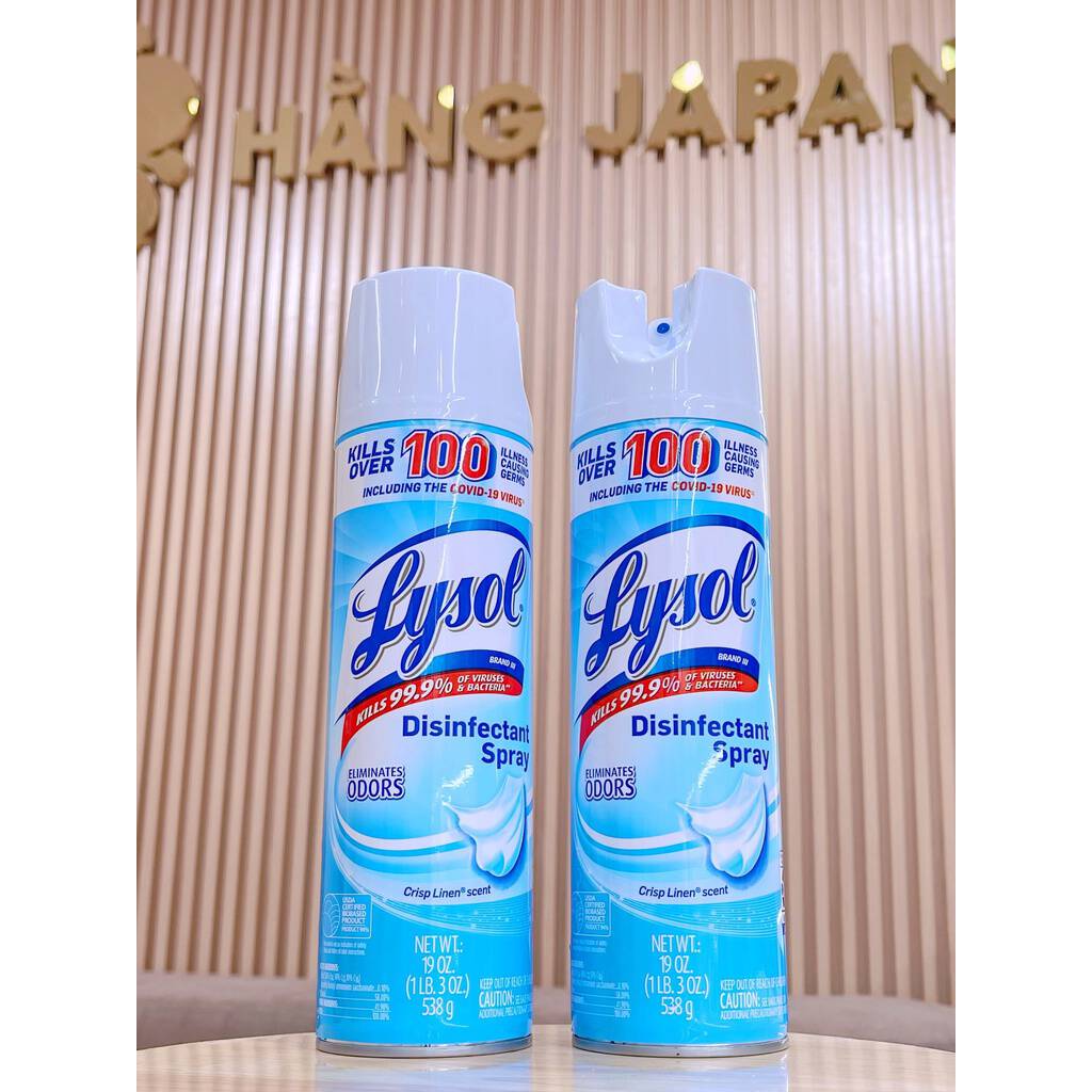 Chai xịt diệt khuẩn Lysol Disinfectant Spray 19oz 538gr