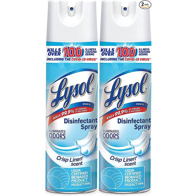 Chai xịt diệt khuẩn bề mặt - Lysol Disinfectant Spray 19oz 538gr