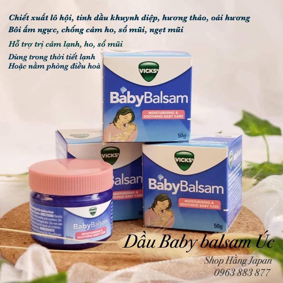 Dầu tràm Vicks Baby Balsam