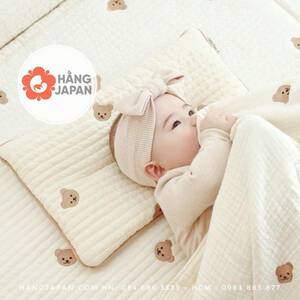 Gối sơ sinh - gối ôm - thảm lót gấp gọn CHEZBEBE