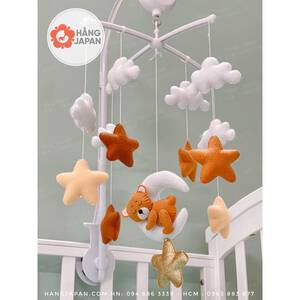 Hộp nhạc nhập khẩu & cây treo nôi tự xoay