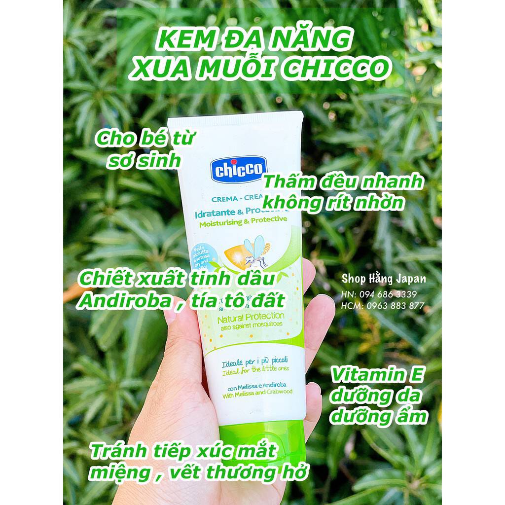 Kem chống muỗi Chicco 100ml hàng chính hãng