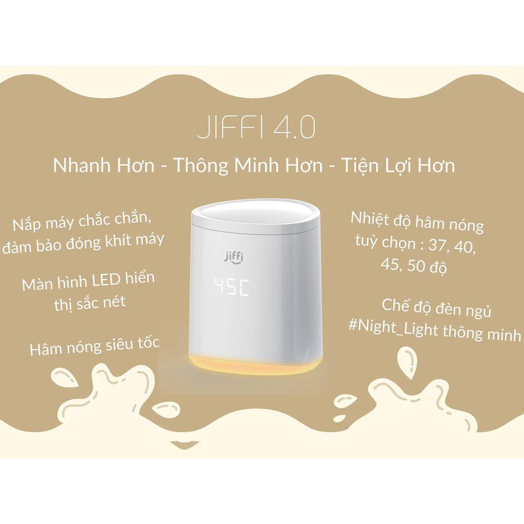 Máy hâm sữa cầm tay JIFFI 4.0