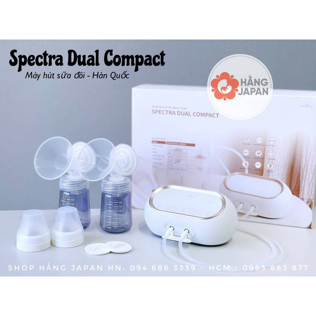 Máy hút sữa đôi Spectra 9plus /Spectra Dual Compact