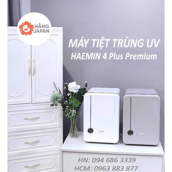 Máy tiệt trùng bình sữa UV Haenim 4 Premium