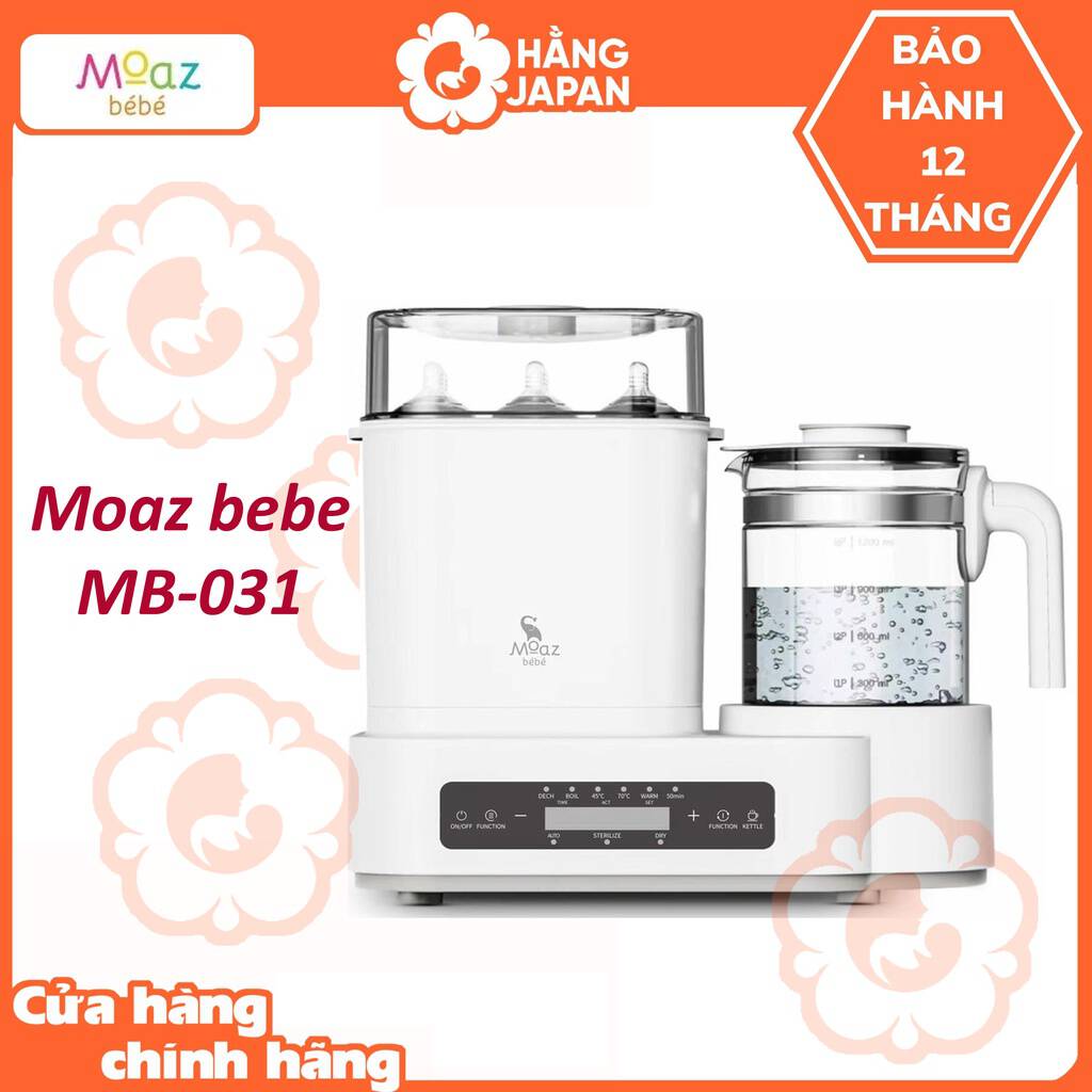 Máy tiệt trùng sấy khô bình sữa MOAZ BEBE MB031