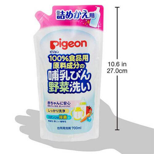 Nước rửa bình sữa PIGEON 700ml/800ml Nhật Bản