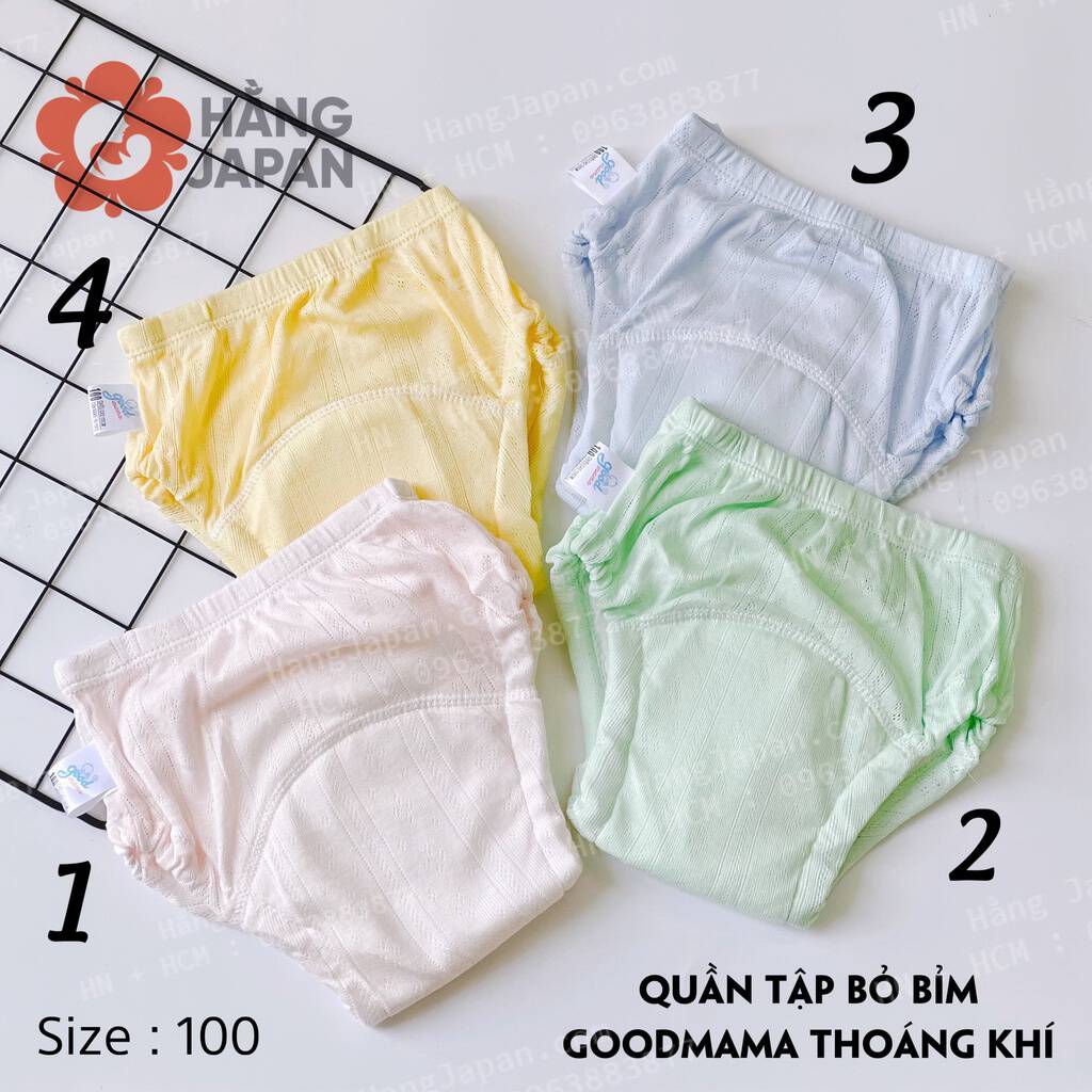 Quần bỏ bỉm Goodmama size 90/110/110