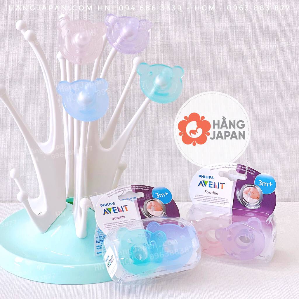 Sét 2 ty ngậm silicon Avent cho bé (3m+) 24 Sét 2 ty ngậm silicon Avent cho bé (3m+)