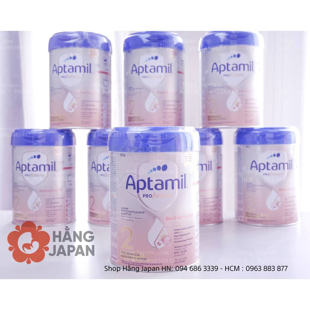 Sữa Công Thức Aptamil Bạc Số 1,2, Pre 800g Cho Bé Mẫu Cũ Mẫu Mới 4