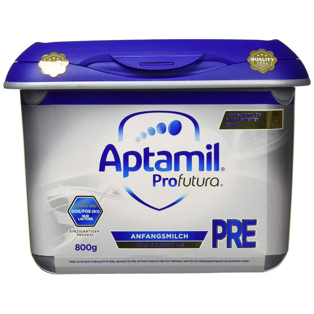 Sữa công thức Aptamil Bạc số 1 2 PRE 800g Mẫu cũ