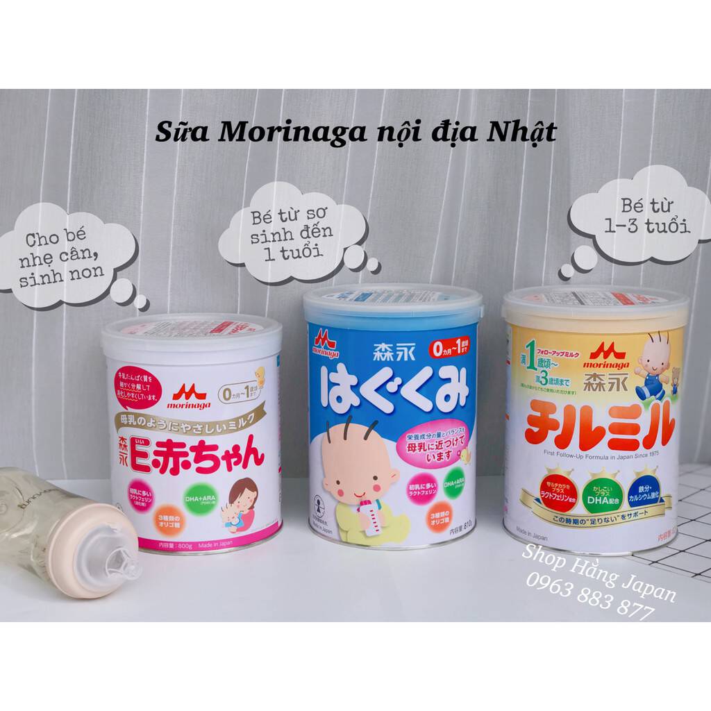 Sữa công thức Morinaga cho bé Hàng Nhật  Hằng Japan