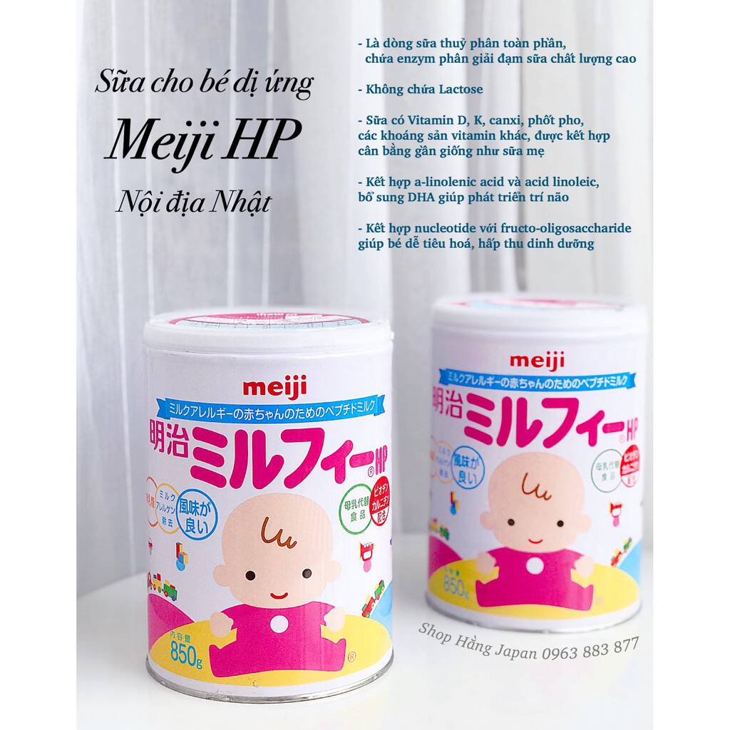Sữa Meiji Nhật Số 1,9(800gr) ,hp 850g 1