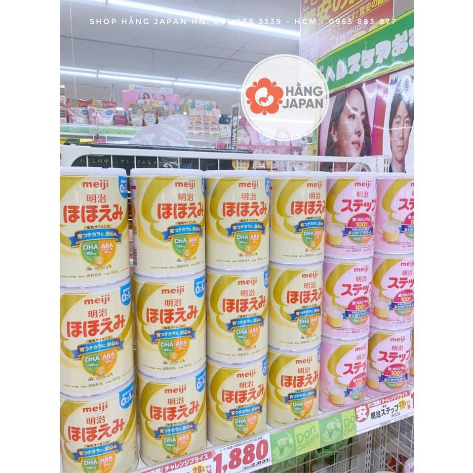 Sữa Meiji Nhật Số 1,9(800gr) ,hp 850g 7