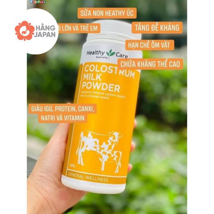 Sữa Non Colostrum Milk Powder Healthy Care, Dạng Bột, 300g   Úc 3