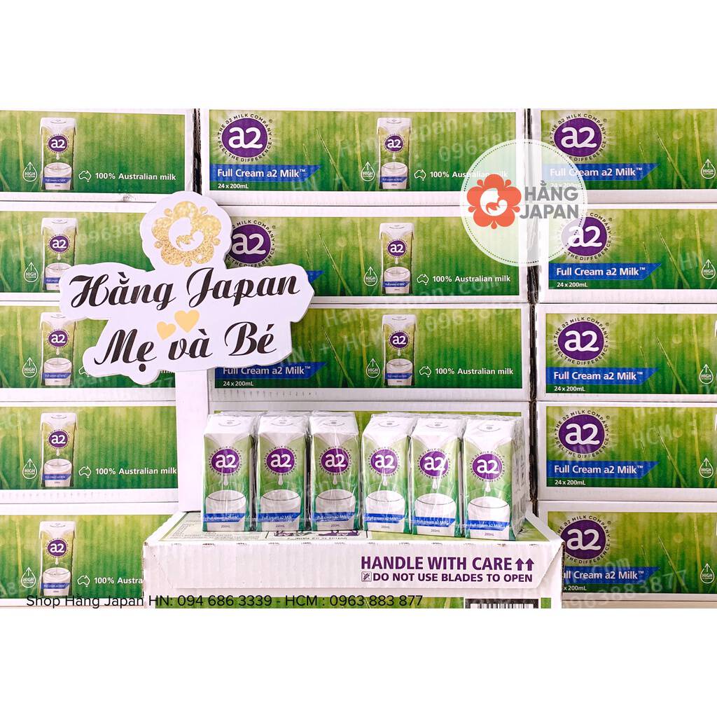 Sữa tươi tiệt trùng dạng nước A2 FULL CREAM