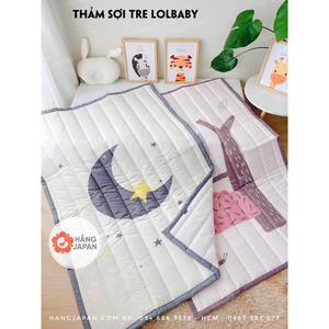 Thảm sợi tre LOLBABY thương hiệu Hàn Quốc