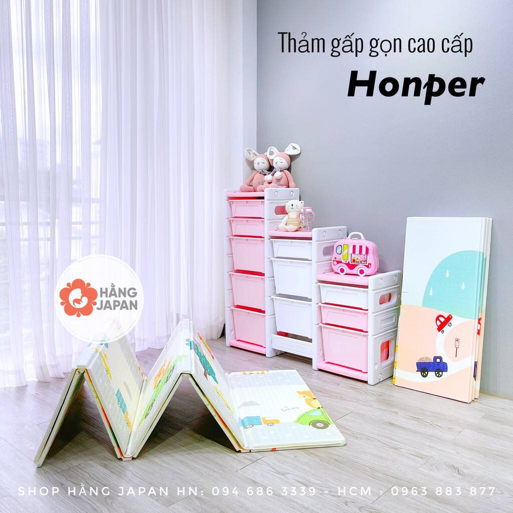 Thảm xốp XPE HONPER gấp gọn cho bé