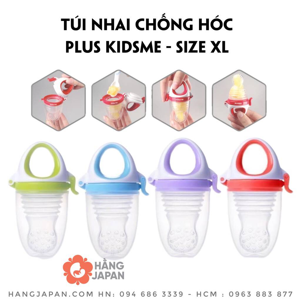 Túi nhai chống hóc Kidsme Plus size XL